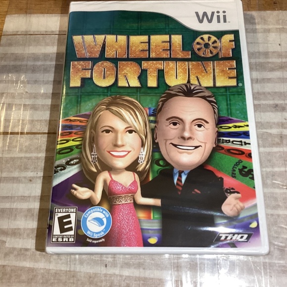 Wheel of Fortune For Nintendo Wii  New Sealed - Picture 1 of 16